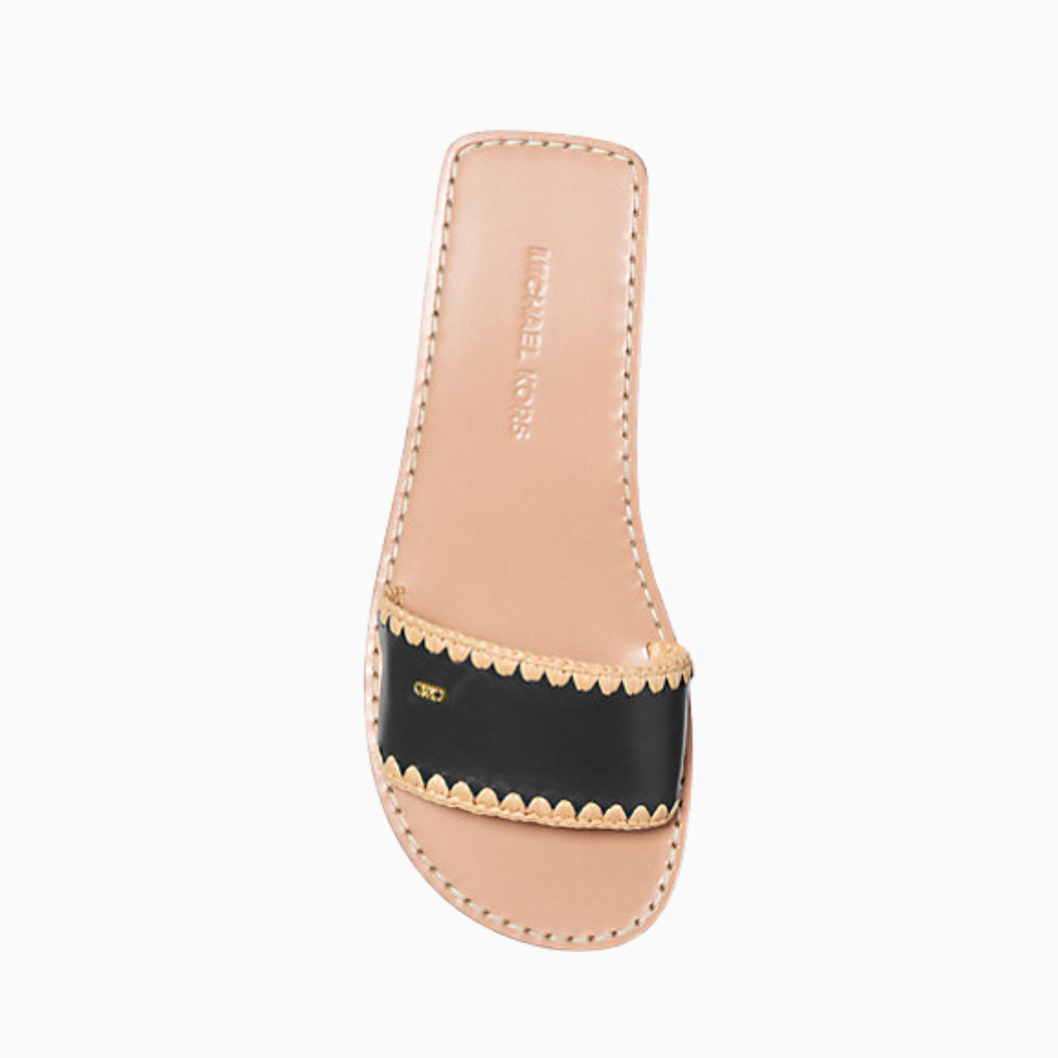 MICHAEL Michael Kors Drea Leather Slide Sandal