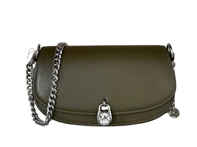 Michael Kors Mila Small Leather Convertible Crossbody Bag