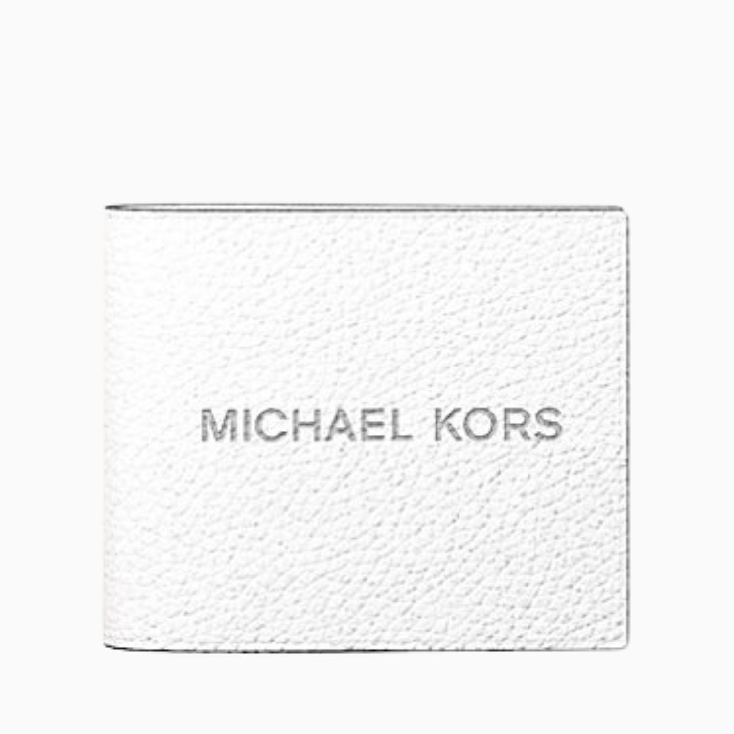 Michael Kors Cooper Pebbled Leather Billfold Wallet With Coin Pouch