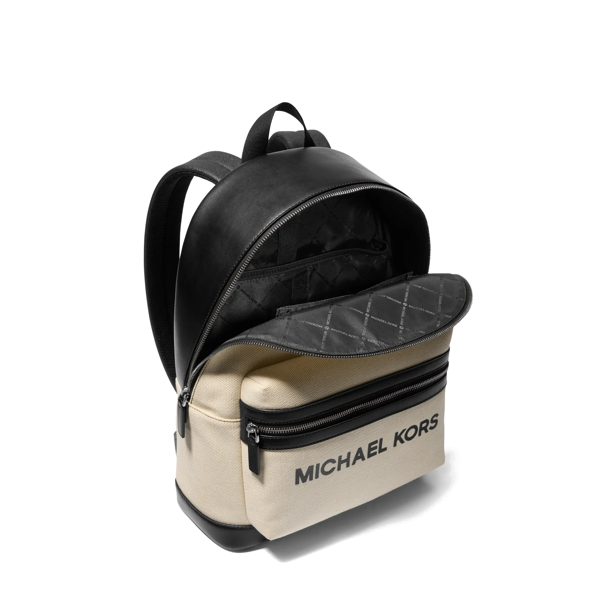 Lavishloft Official Repair Pending Batch 5 Row 125 — Michael Kors Cooper Two Tone Canvas Dome Backpack — image 2