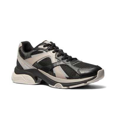 Lavishloft Official Repair Pending Batch 6 Row 133 — Michael Kors Leo Mixed Media Trainer — image 1