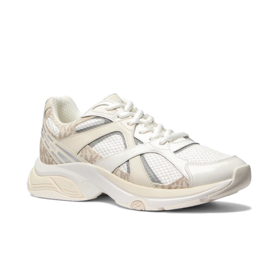 Lavishloft Official Repair Pending Batch 6 Row 134 — Michael Kors Leo Mixed Media Trainer — image 1