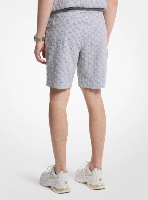 Michael Kors Men’s Logo Jacquard Terry Shorts L