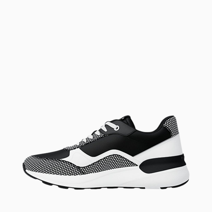 Michael Kors Mens Trevor Mixed-Media Trainer