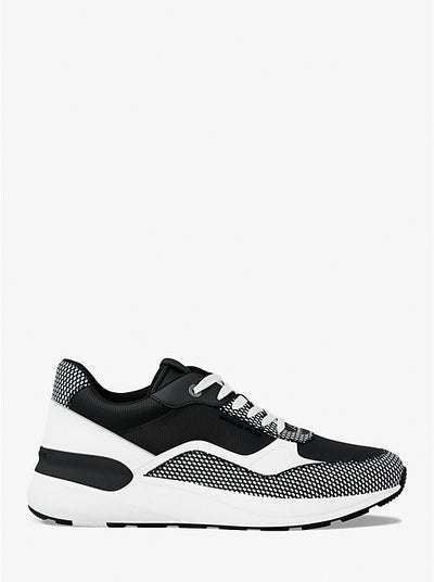 Michael Kors Trevor Mixed-Media Trainer
