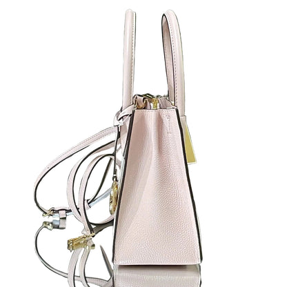 Michael Kors Mercer medium logo and leather accordion crossbody bag