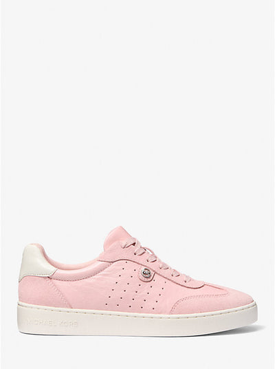 Michael Kors Scotty Leather Sneaker — Smokey Rose