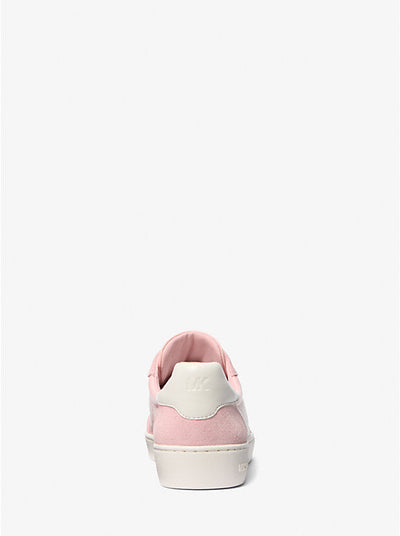 Michael Kors Scotty Leather Sneaker — Smokey Rose