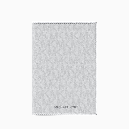 Michael Kris Logo Passport Wallet