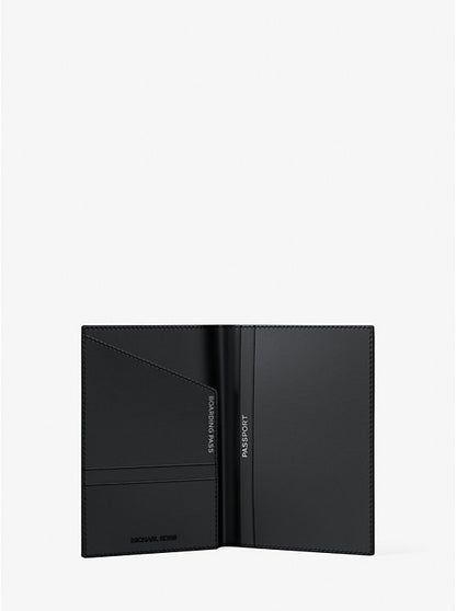 Michael Kris Logo Passport Wallet