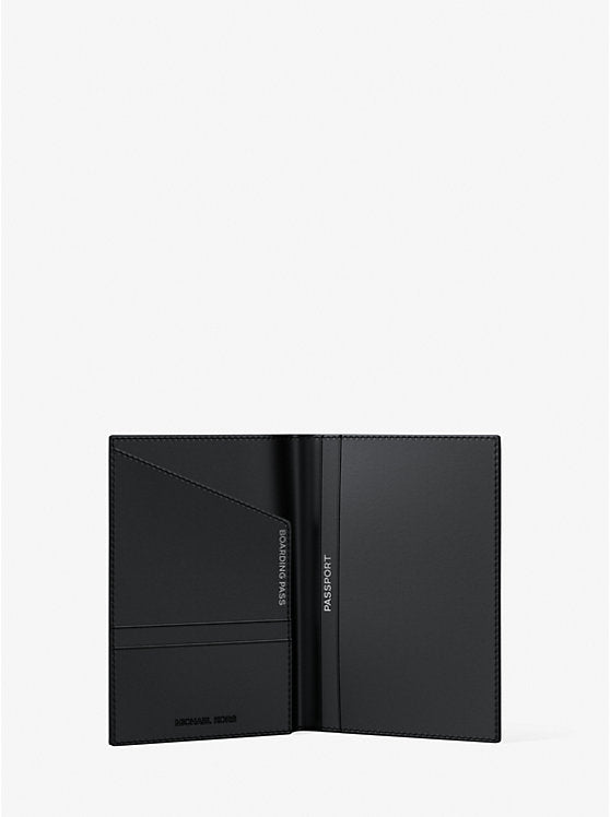 Michael Kris Logo Passport Wallet