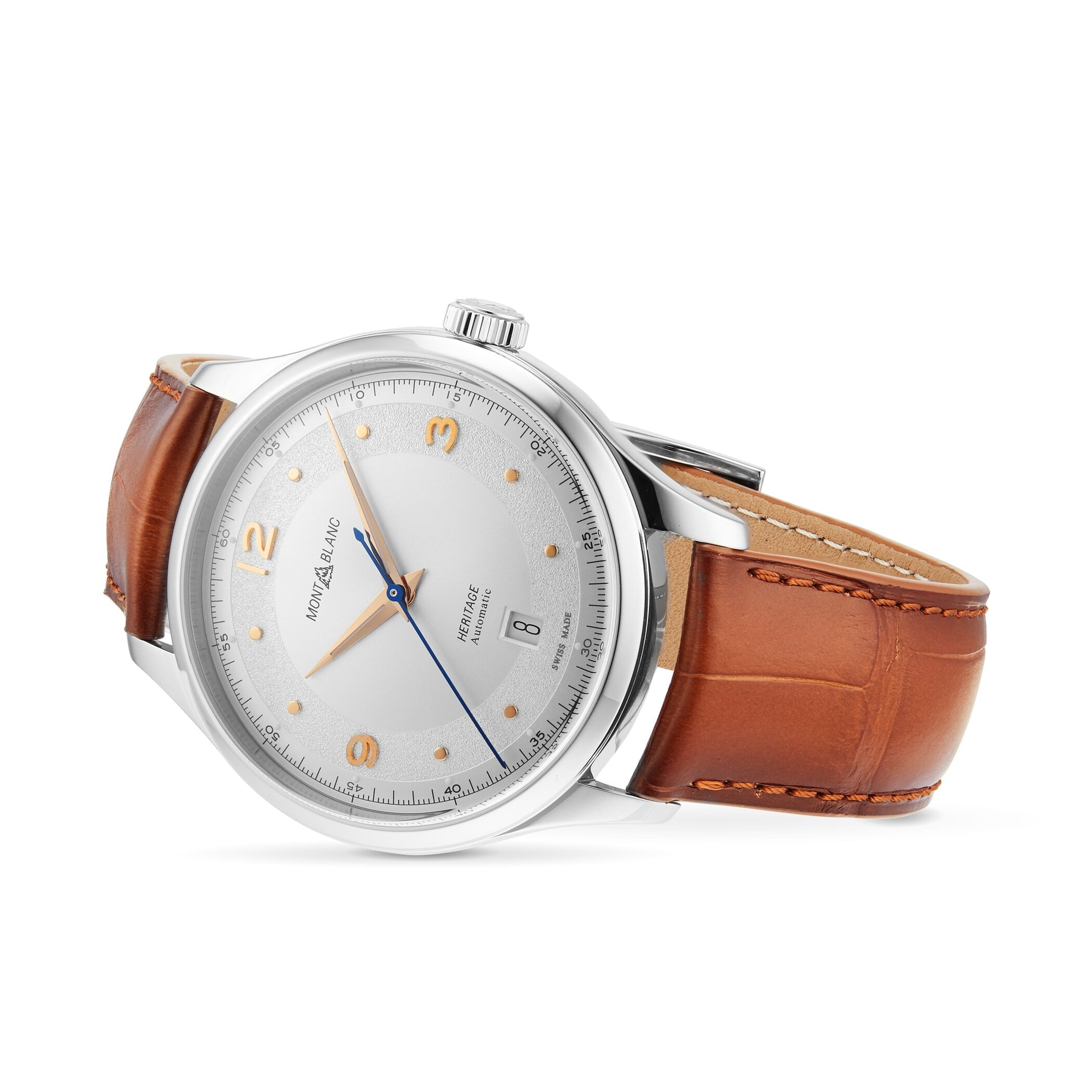 Montblanc - Heritage Automatic 40mm Stainless Steel and Alligator Watch