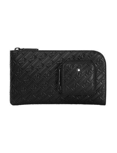 Montblanc M_Gram 4810 Wallet 6cc With Pocket — Black