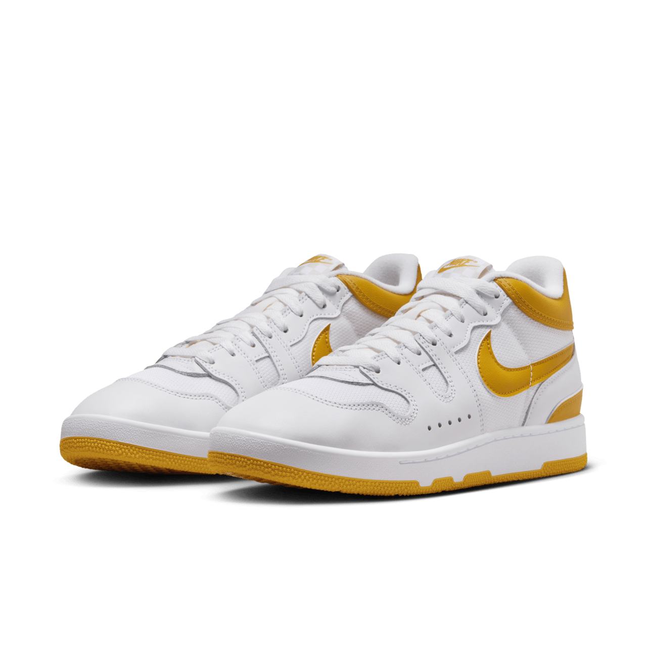 NIKE Attack White and Yellow Ochre