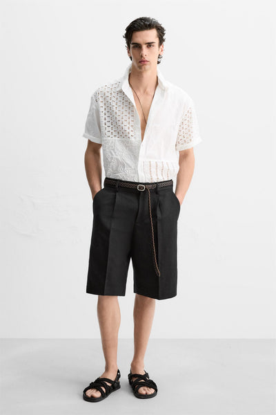 Zara Rope Sandals — Black