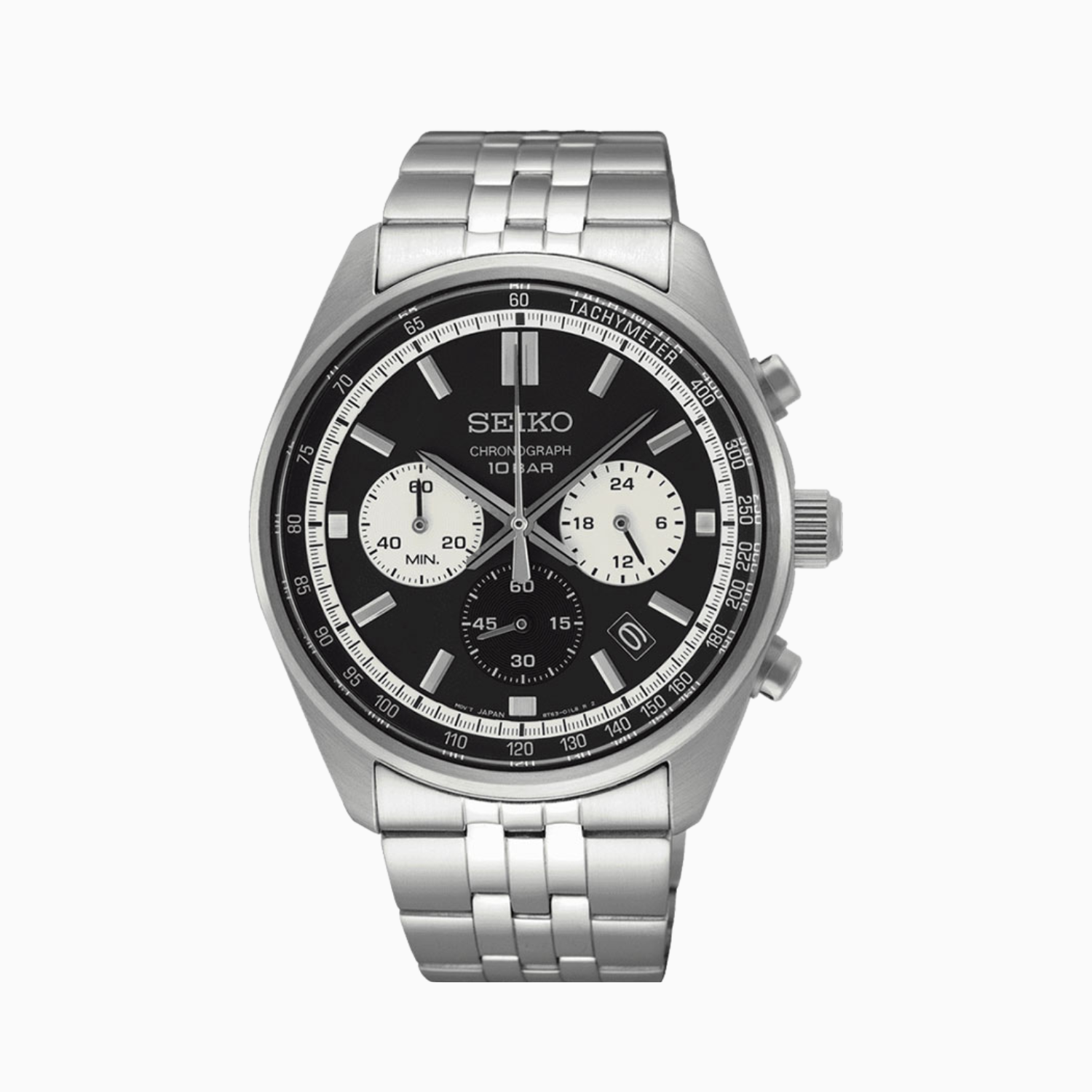 Seiko SSB429P1 Sport Chronograph Quartz Black Dial