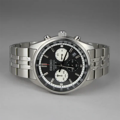 Seiko SSB429P1 Sport Chronograph Quartz Black Dial