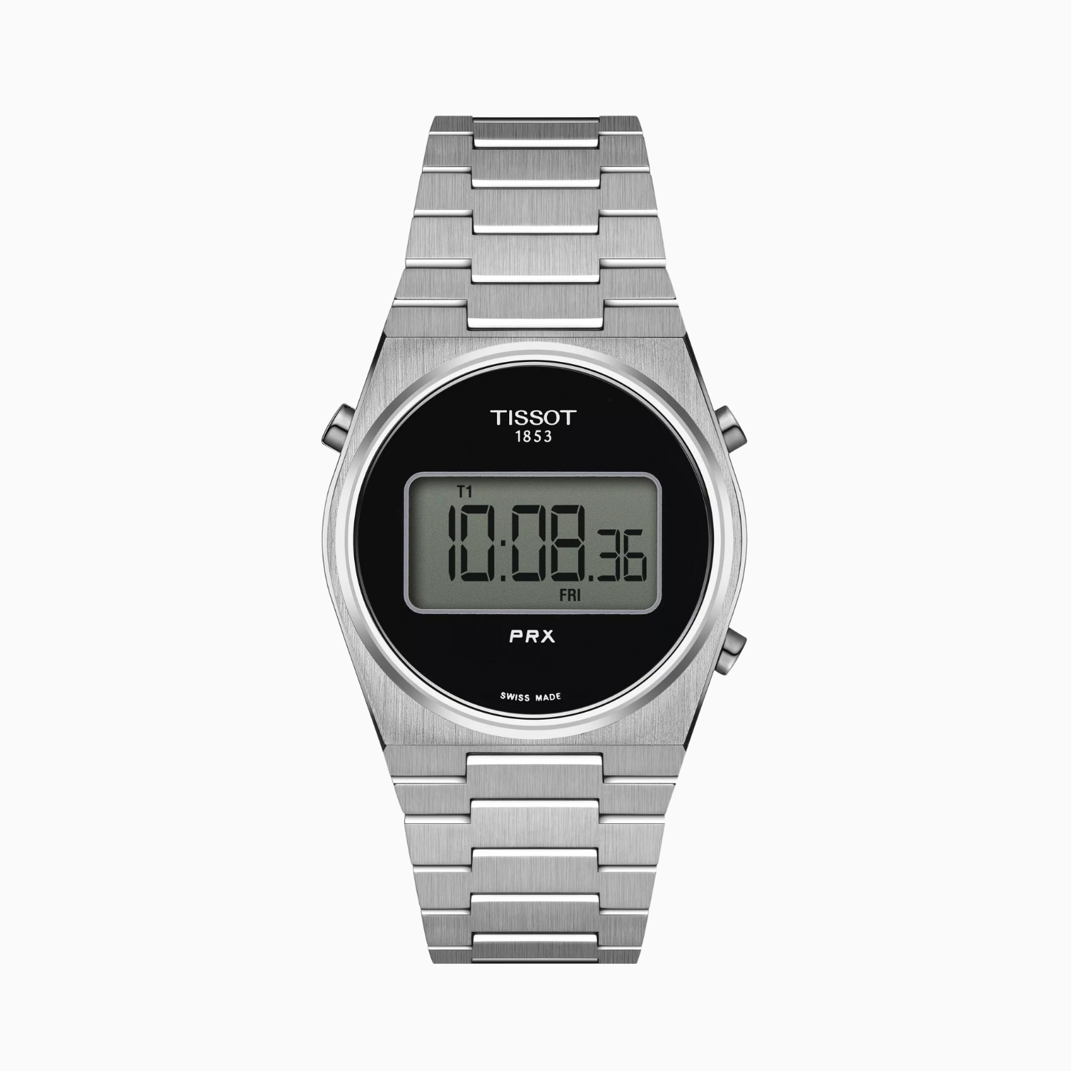 Steel Grey Tissot PRX Watch