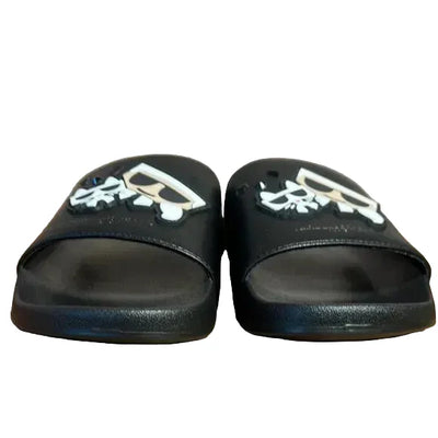 black Karl Lagerfeld Paris Icon slides