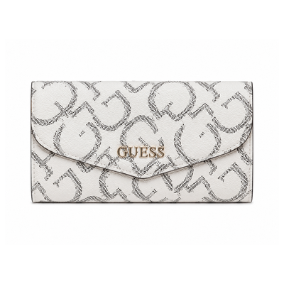 Guess Granby SLG Slim Clutch — White
